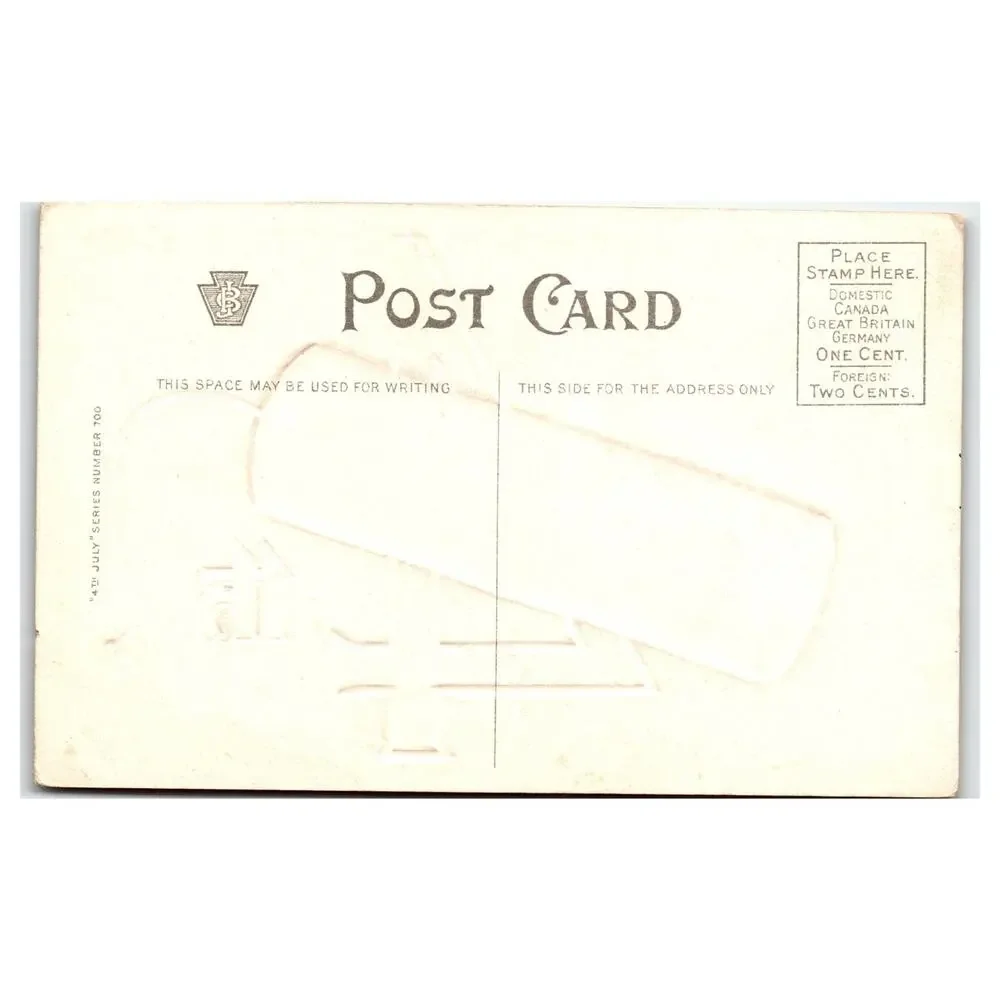 Postcard celebrate american